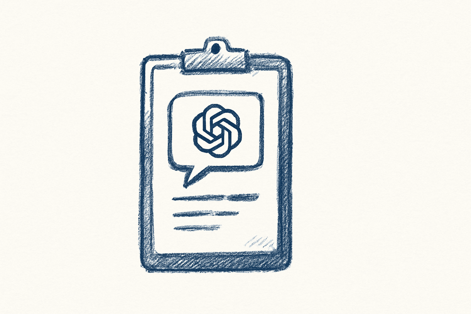 ChatGPT marketing agencies 2026 - minimalist sketch illustration